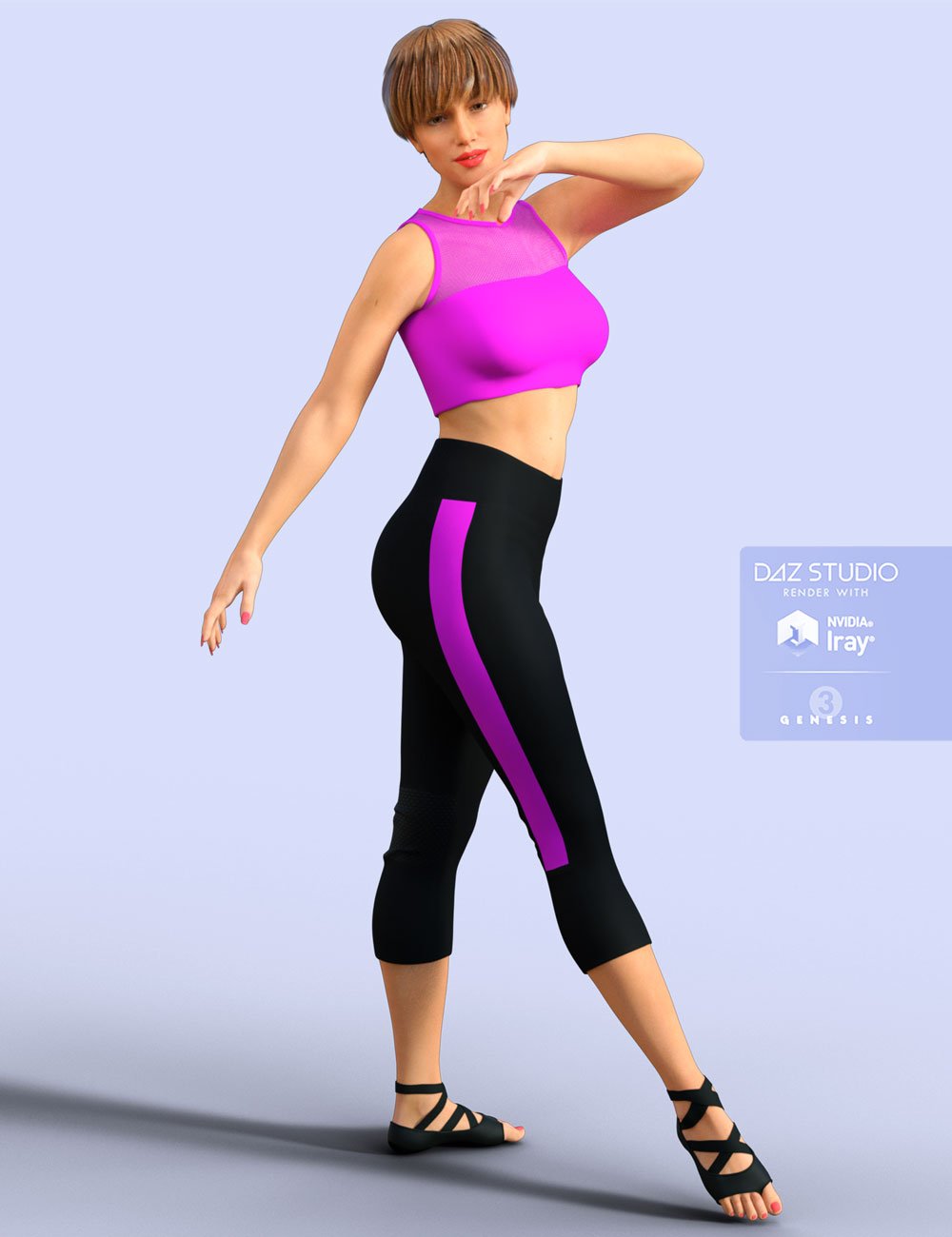 H&C Yoga Suits for Genesis 3 Female(s) H&C Yoga Suits for Genesis 3 Female(s) by: IH Kang, 3D Models by Daz 3D