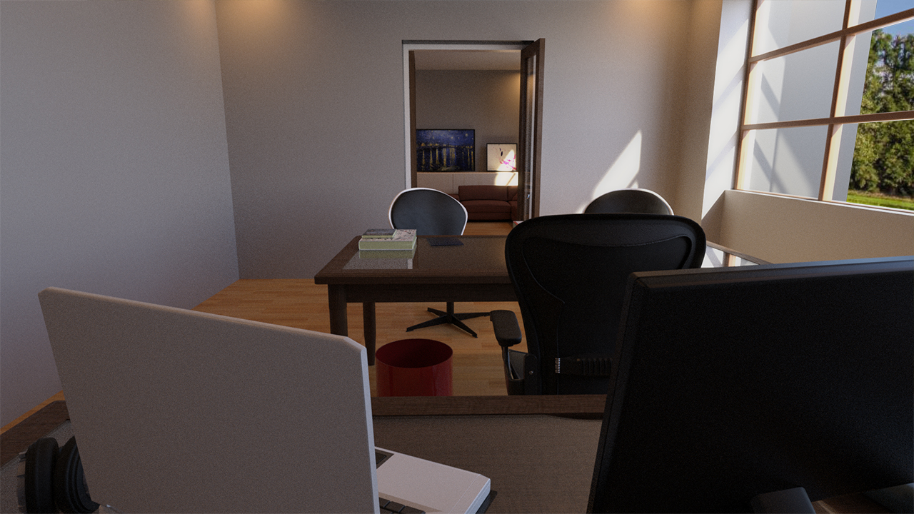 The Home Office by: Tesla3dCorp, 3D Models by Daz 3D
