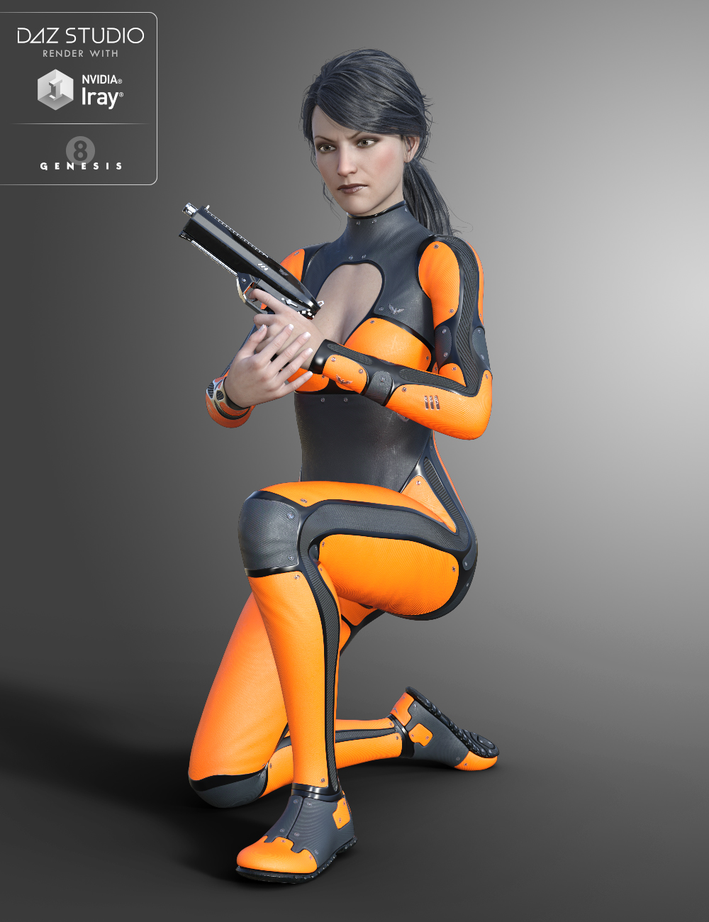 Mace Assassin for Genesis 8 Female(s) by: midnight_stories, 3D Models by Daz 3D