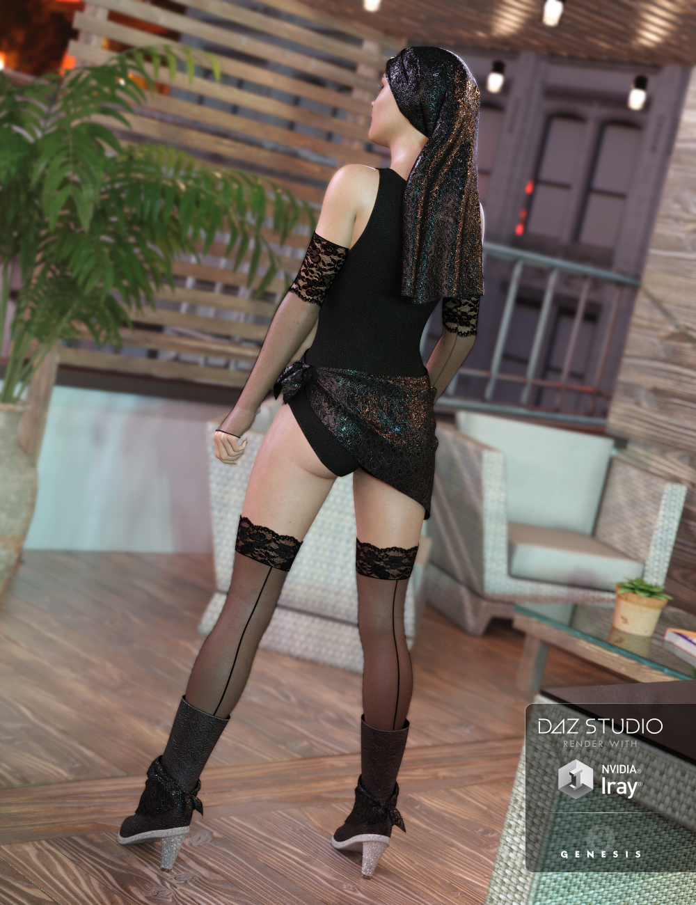 Super Chic by: Sarsa, 3D Models by Daz 3D