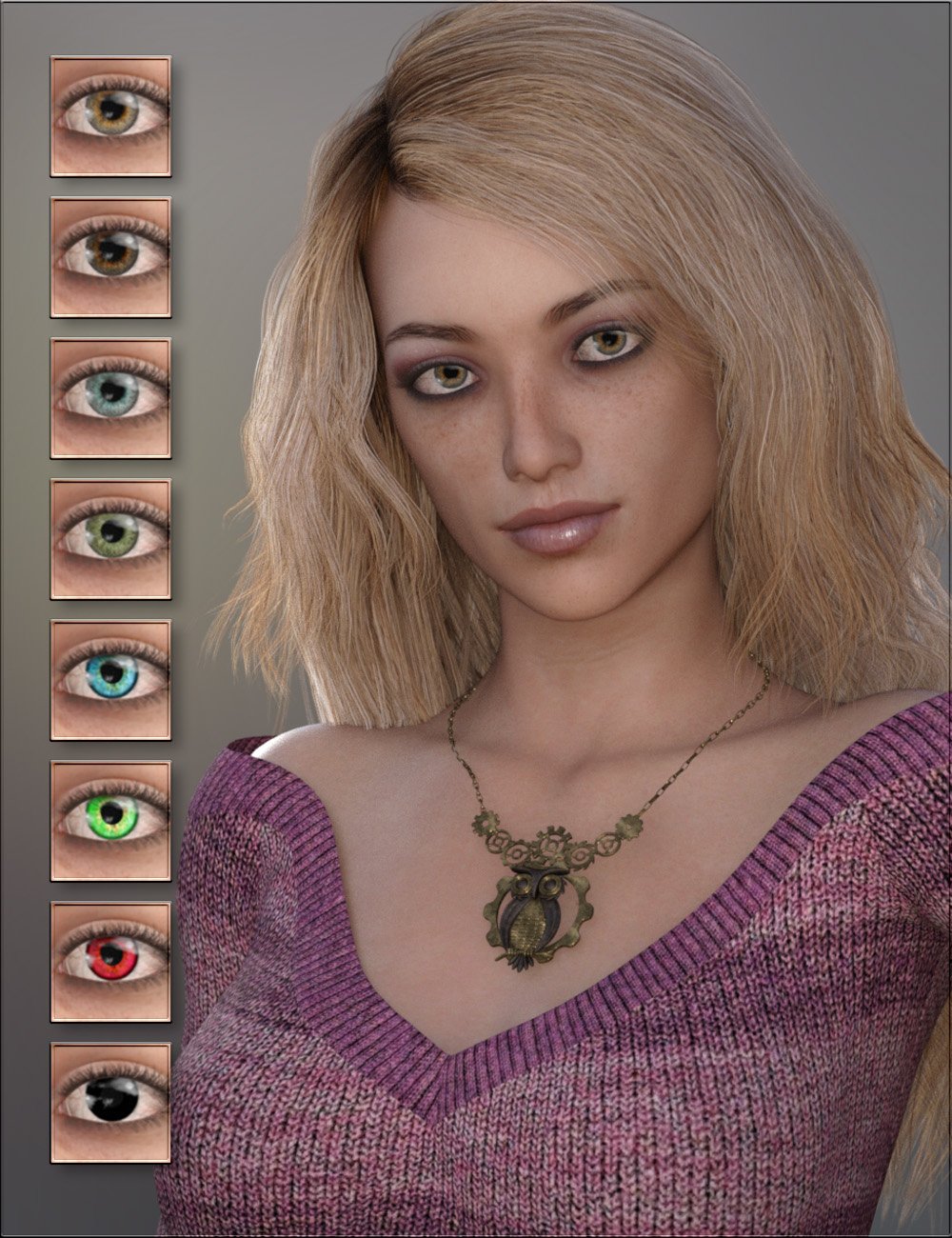 VYK Ruby for Genesis 8 Female by: vyktohria, 3D Models by Daz 3D