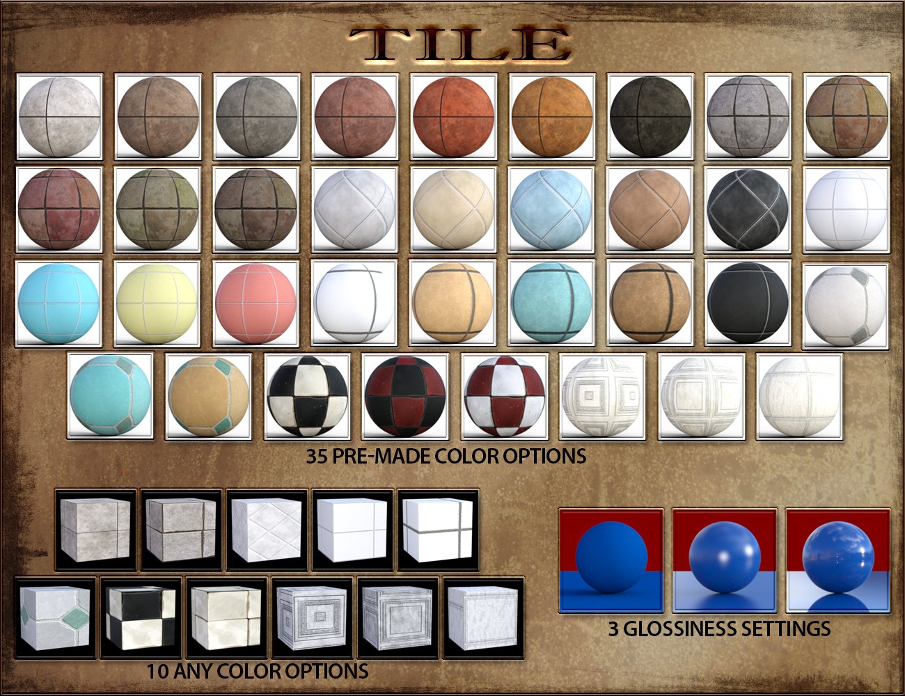 Architectural Iray Shaders Architectural Iray Shaders by: vyktohria, 3D Models by Daz 3D