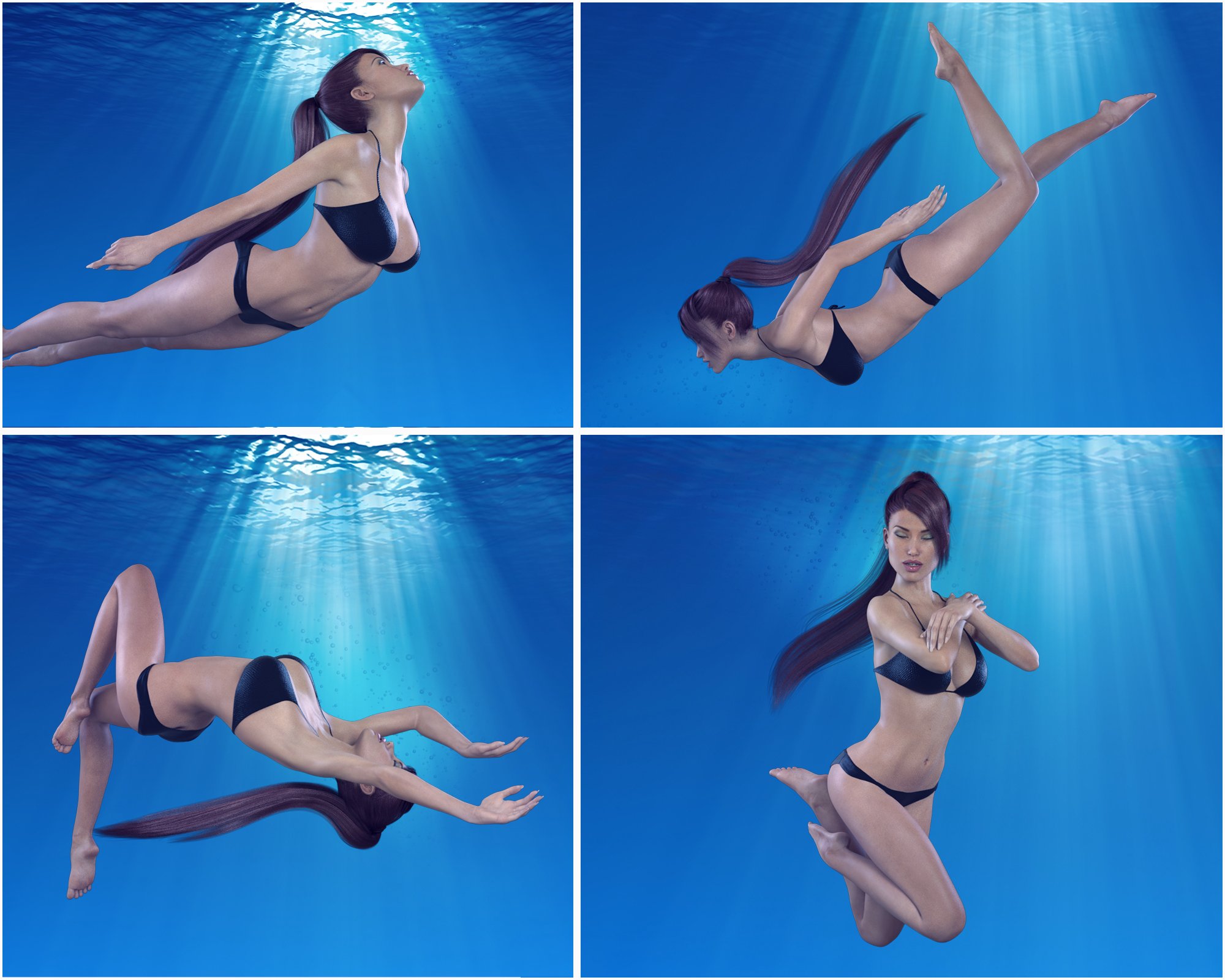 Z Underwater - Swimming Poses for Genesis 3 Female Z Underwater - Swimming Poses for Genesis 3 Female by: Zeddicuss, 3D Models by Daz 3D