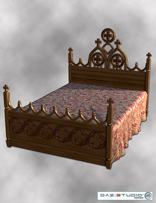 Medieval Furniture Pack by: , 3D Models by Daz 3D