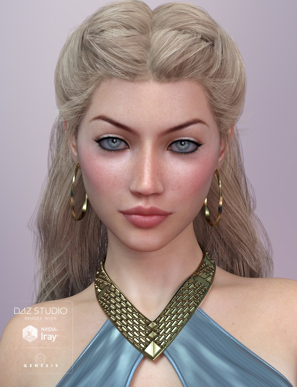 Andrea for Genesis 3 Female by: Freja, 3D Models by Daz 3D