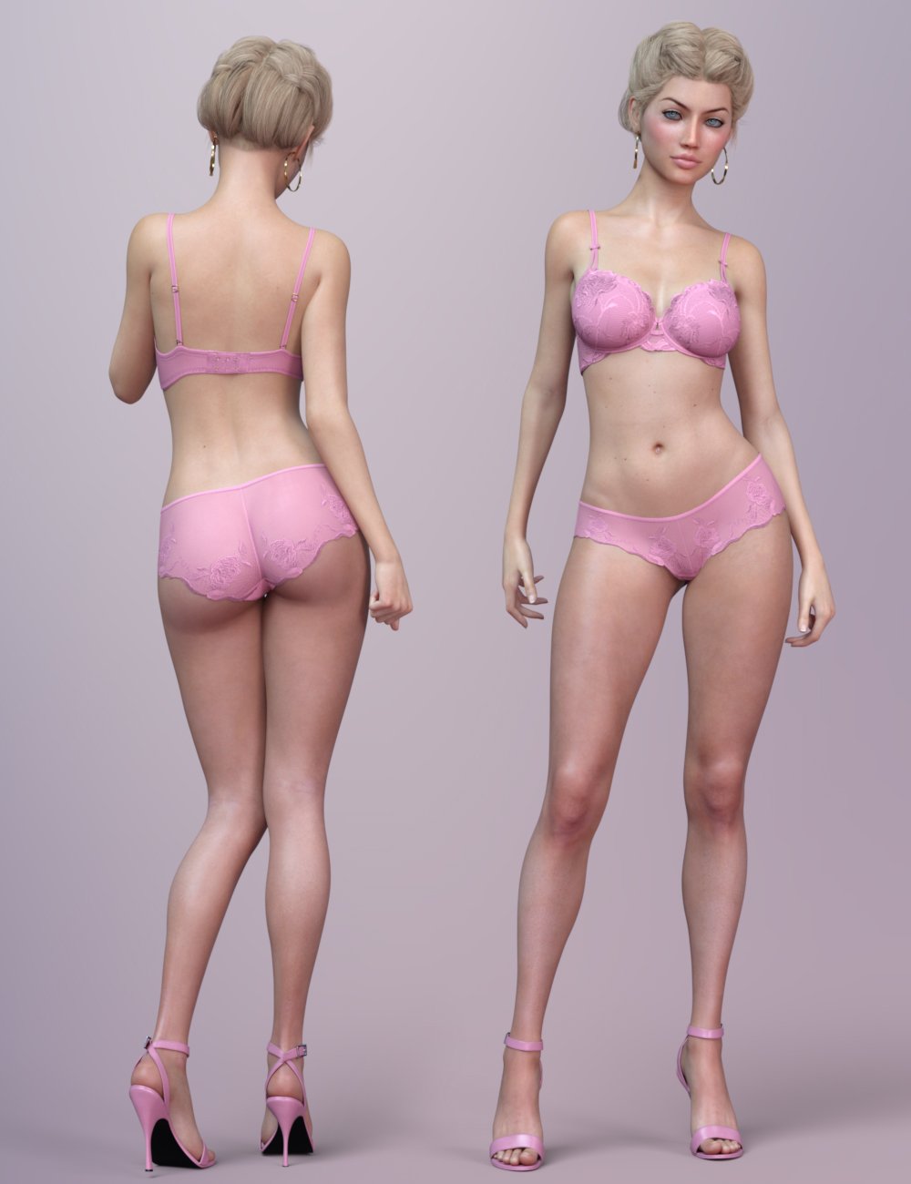 Andrea for Genesis 3 Female by: Freja, 3D Models by Daz 3D