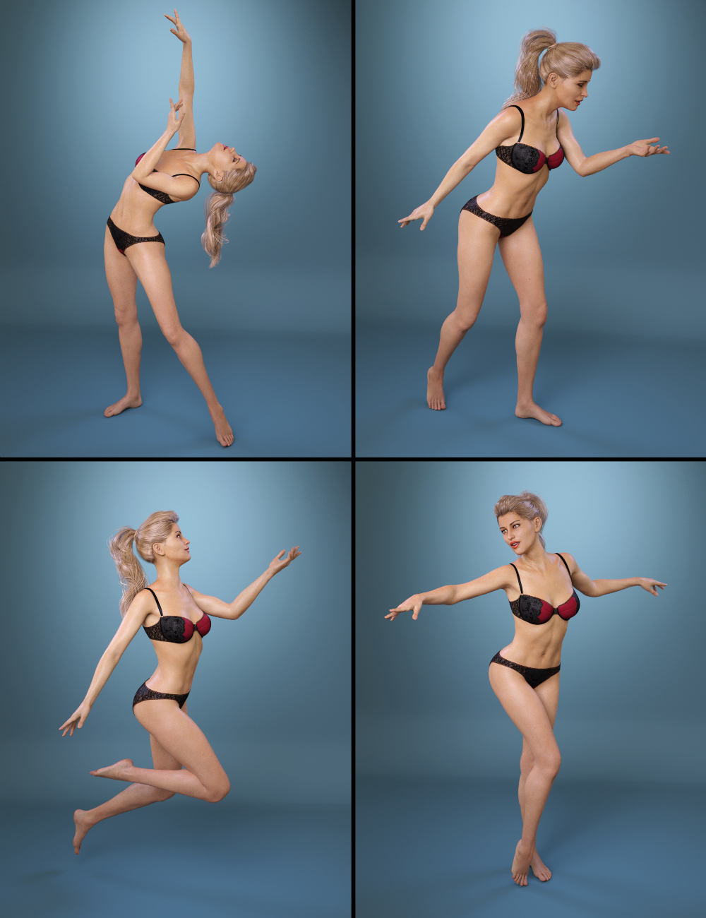 Ethereal Poses and Expressions for Genesis 8 Female(s) by: Val3dart, 3D Models by Daz 3D