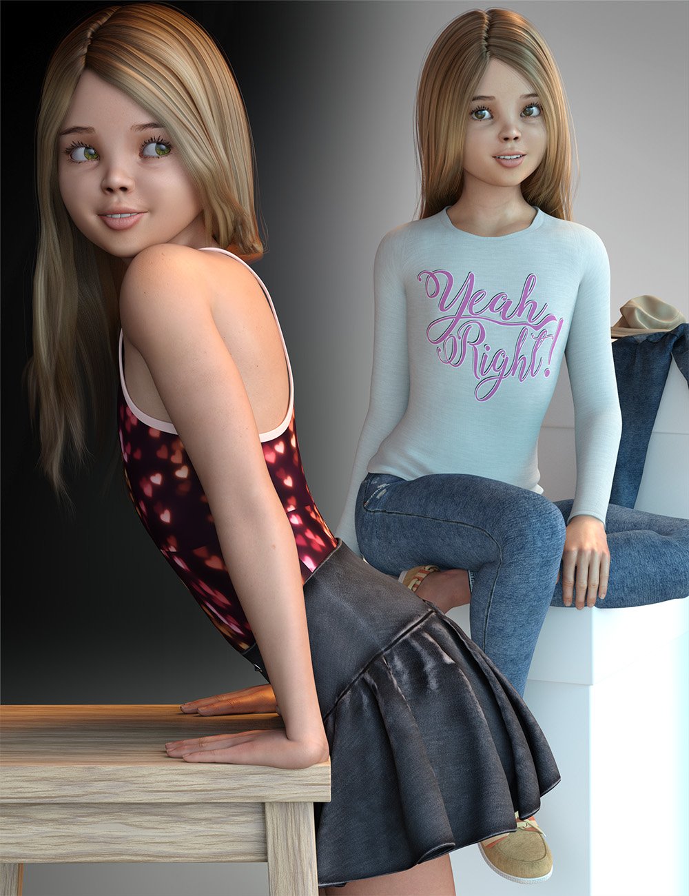 Amber Bundle For Genesis 3 Female S Daz 3d