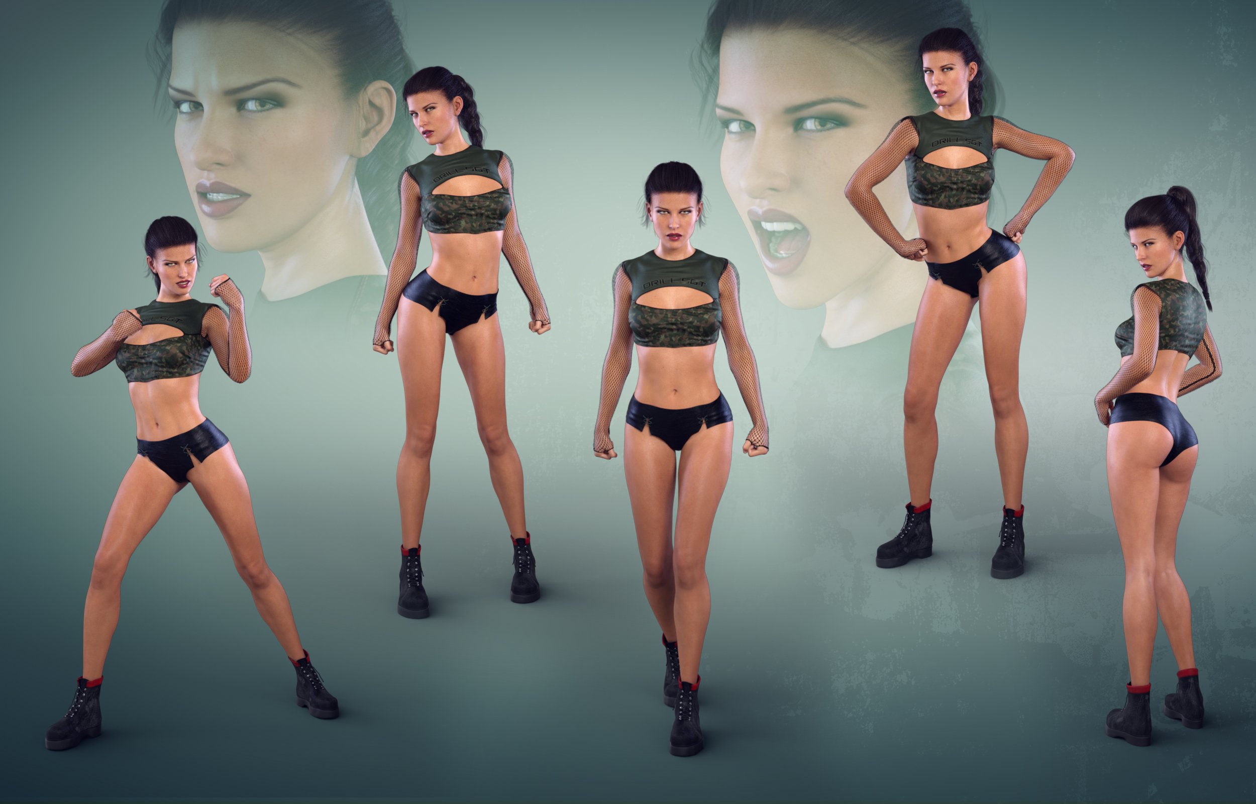 Z More Than A Woman - Poses and Expressions for Genesis 8 Female and Victoria 8 by: Zeddicuss, 3D Models by Daz 3D