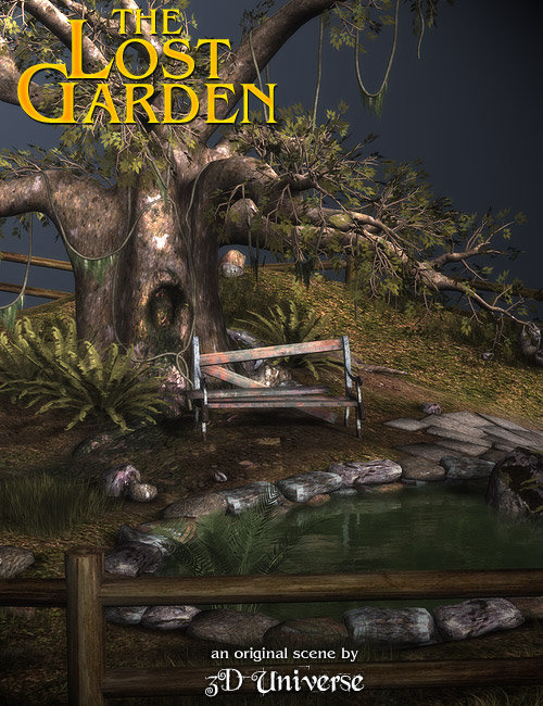 The Lost Garden by: 3D Universe, 3D Models by Daz 3D