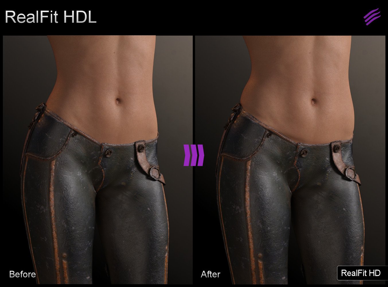 RealFit HDL by: the3dwizard, 3D Models by Daz 3D