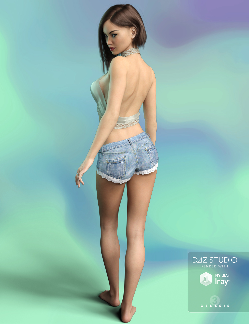 FWSA Aivery HD for Genesis 3 Female by: Fred Winkler ArtSabby, 3D Models by Daz 3D