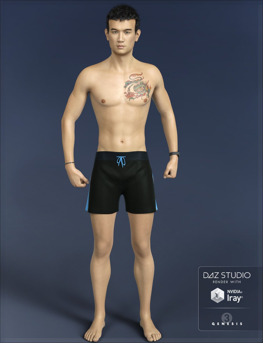 FW Jun HD for Genesis 3 Male FW Jun HD for Genesis 3 Male by: Fred Winkler Art, 3D Models by Daz 3D