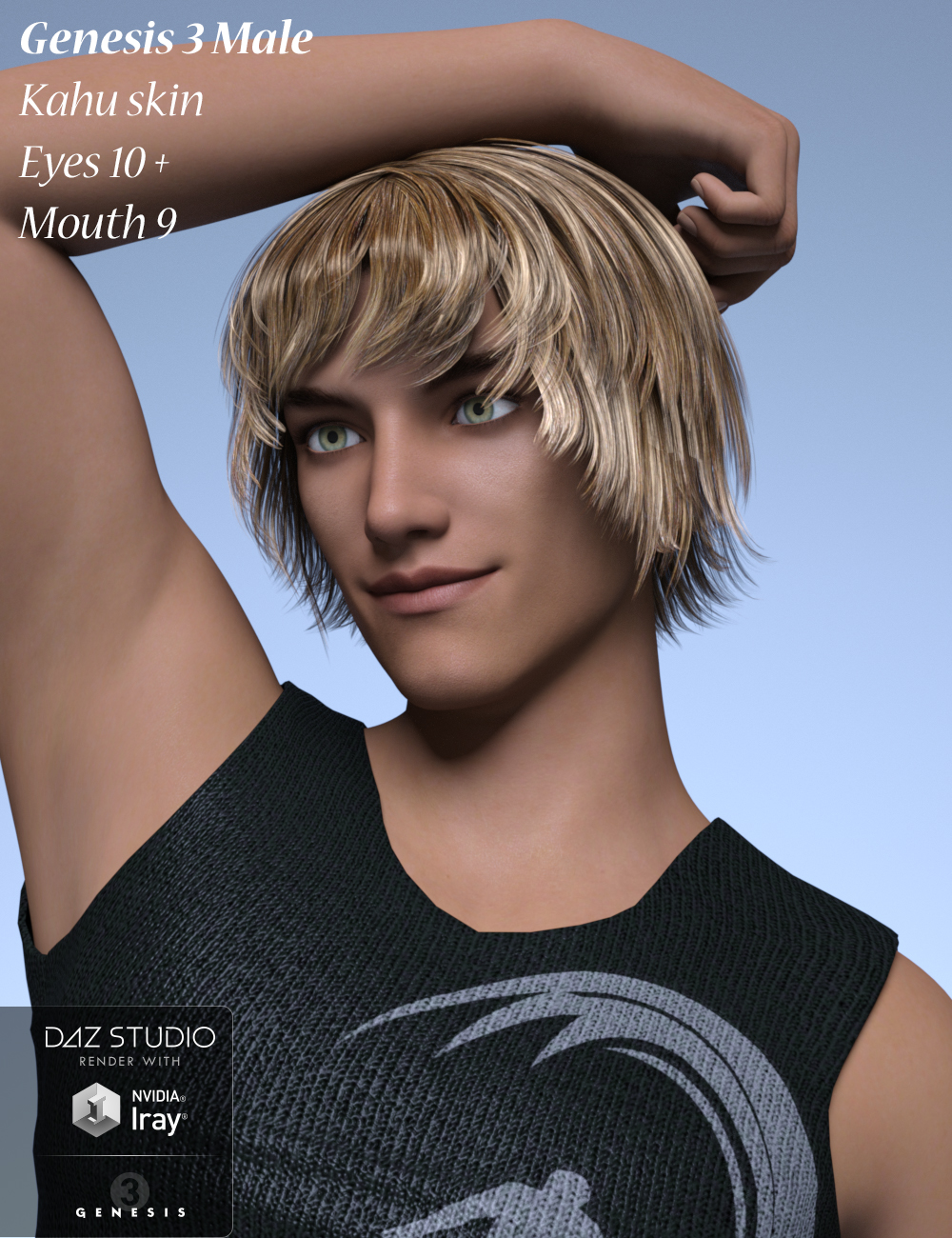 Genesis 3 Male XprssnMagic by: gryffnn / Elisa Griffin, 3D Models by Daz 3D