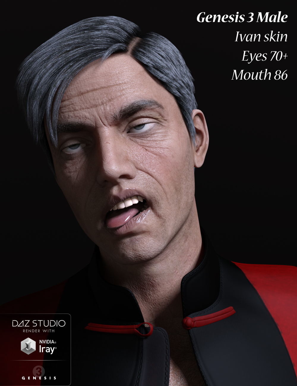 Genesis 3 Male XprssnMagic Genesis 3 Male XprssnMagic by: gryffnn / Elisa Griffin, 3D Models by Daz 3D