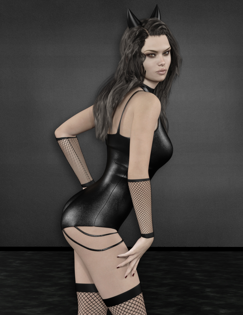 Sexy Devil for Genesis 3 Female(s) by: B-Rock, 3D Models by Daz 3D