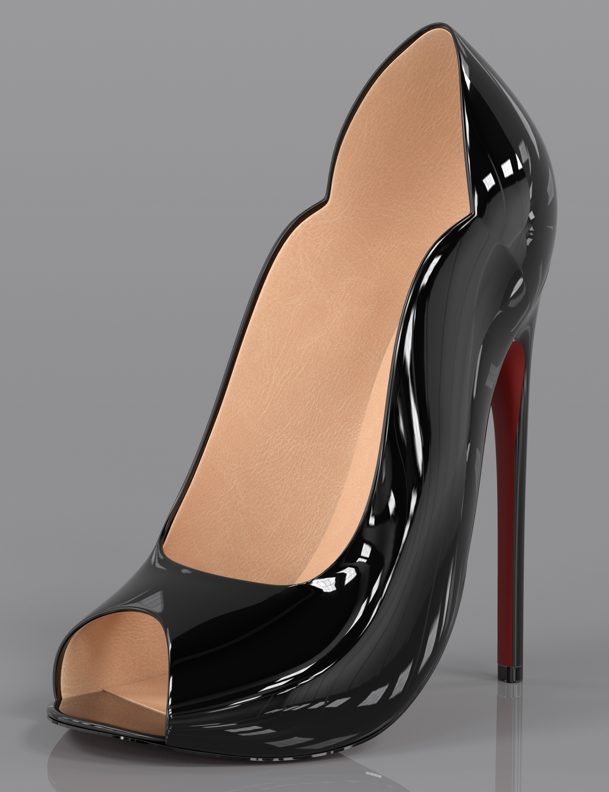 Lux High Heels for Genesis 3 and Genesis 8 Female(s) by: Sapphire3D, 3D Models by Daz 3D