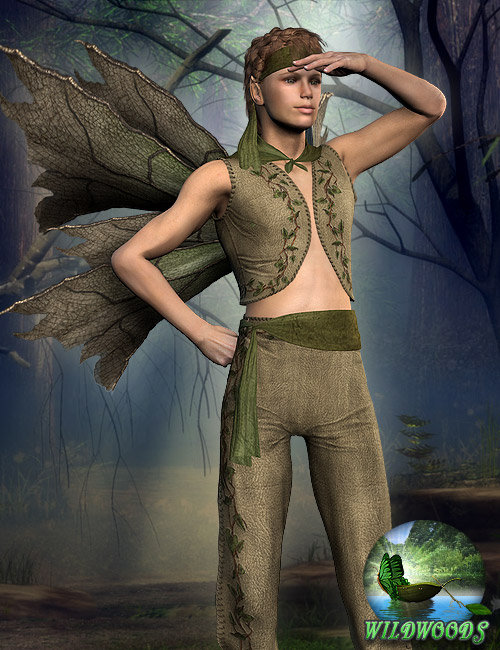 Wildwoods Fae by: LaurieS, 3D Models by Daz 3D