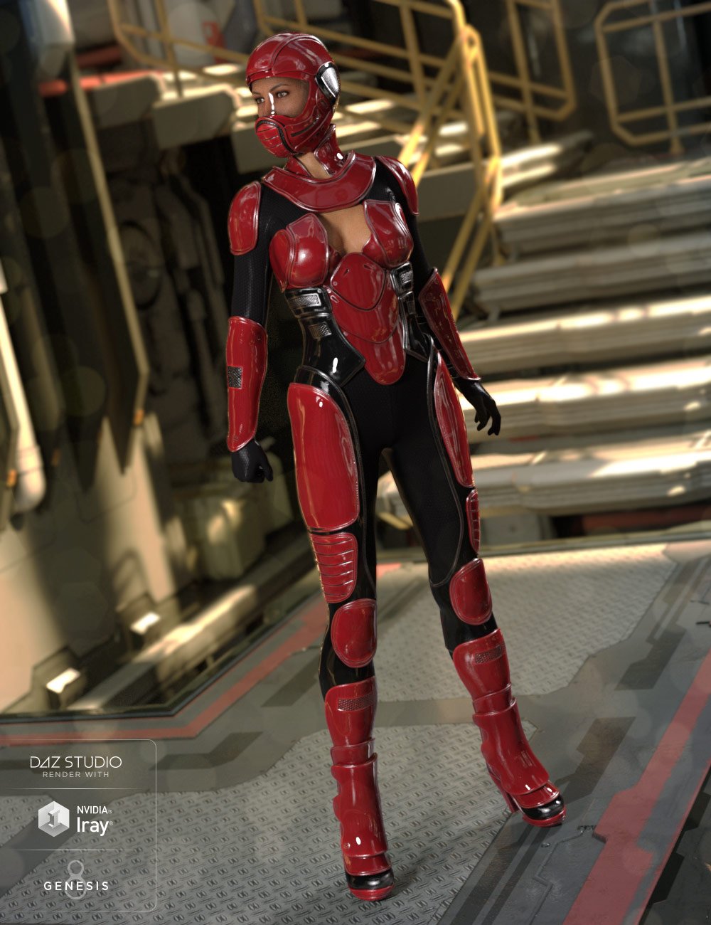 Andromeda Sci-Fi Outfit Textures Andromeda Sci-Fi Outfit Textures by: Demian, 3D Models by Daz 3D