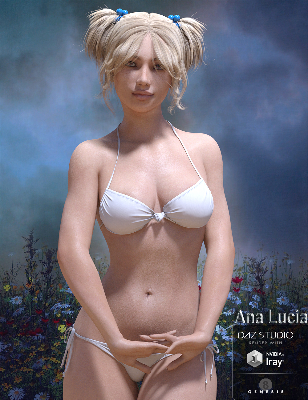 Ana Lucia for Genesis 8 Female by: , 3D Models by Daz 3D