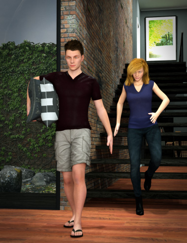 Everyday Moves Volume 2 - Everyday Animations and Aniblocks for Genesis 2 and 3 Everyday Moves Volume 2 - Everyday Animations and Aniblocks for Genesis 2 and 3 by: Reisormocap, 3D Models by Daz 3D