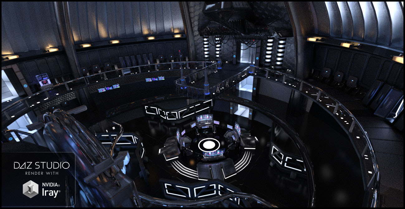 Fusion Engine Room Fusion Engine Room by: Studio360, 3D Models by Daz 3D