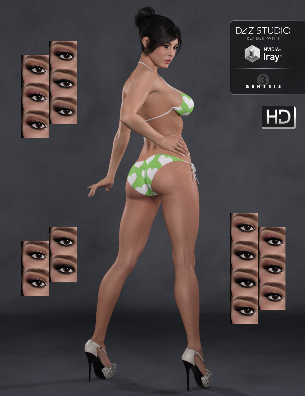 DT- Renata HD for Genesis 3 Female by: Digital Touch, 3D Models by Daz 3D