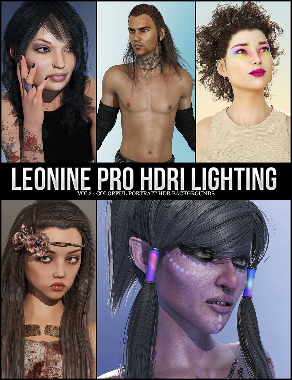 LY Leonine Pro HDR Lighting Vol.2 by: Lyoness, 3D Models by Daz 3D