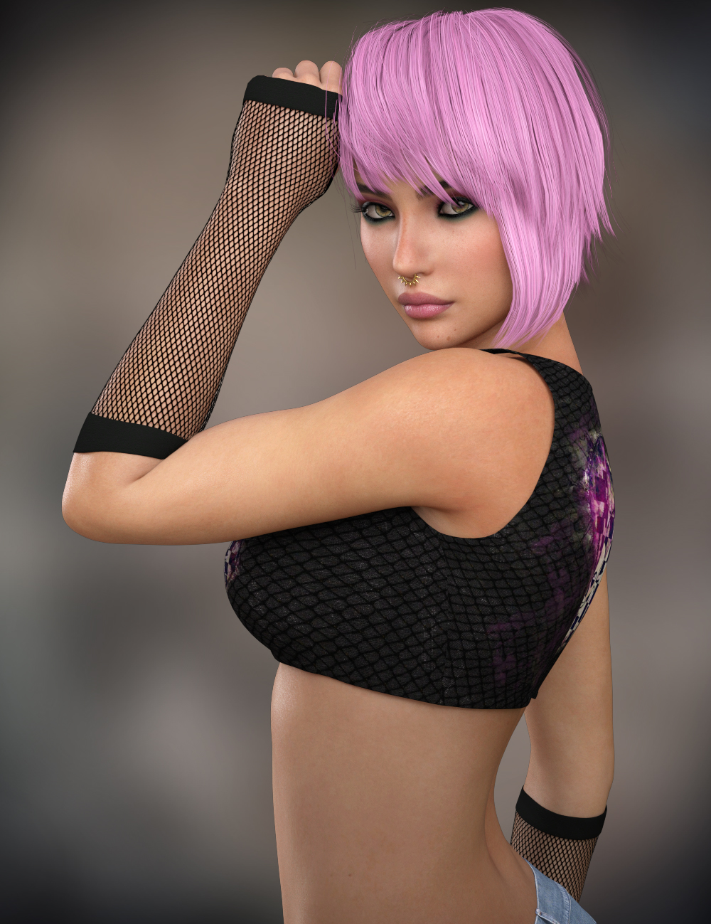 P3D Duffy HD for Victoria 8 by: P3Design, 3D Models by Daz 3D