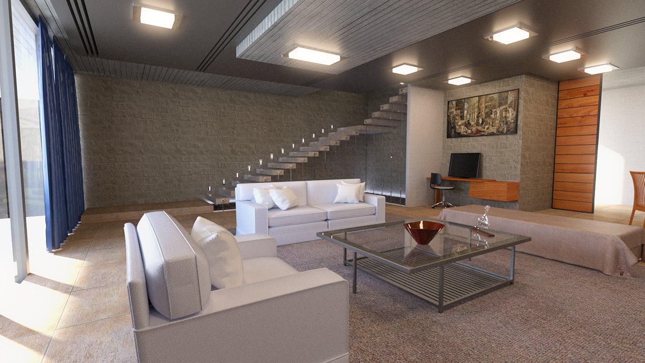 Luxury Living Luxury Living by: Tesla3dCorp, 3D Models by Daz 3D
