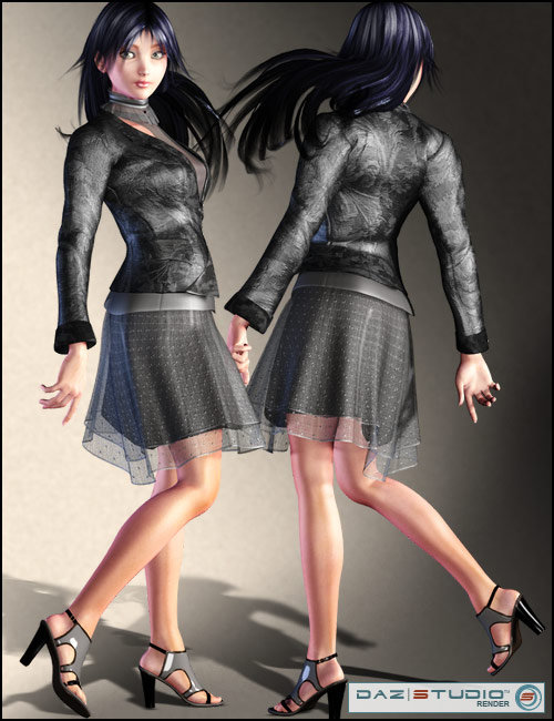 Fashionista by: MadaAnna BenjaminSarsa, 3D Models by Daz 3D