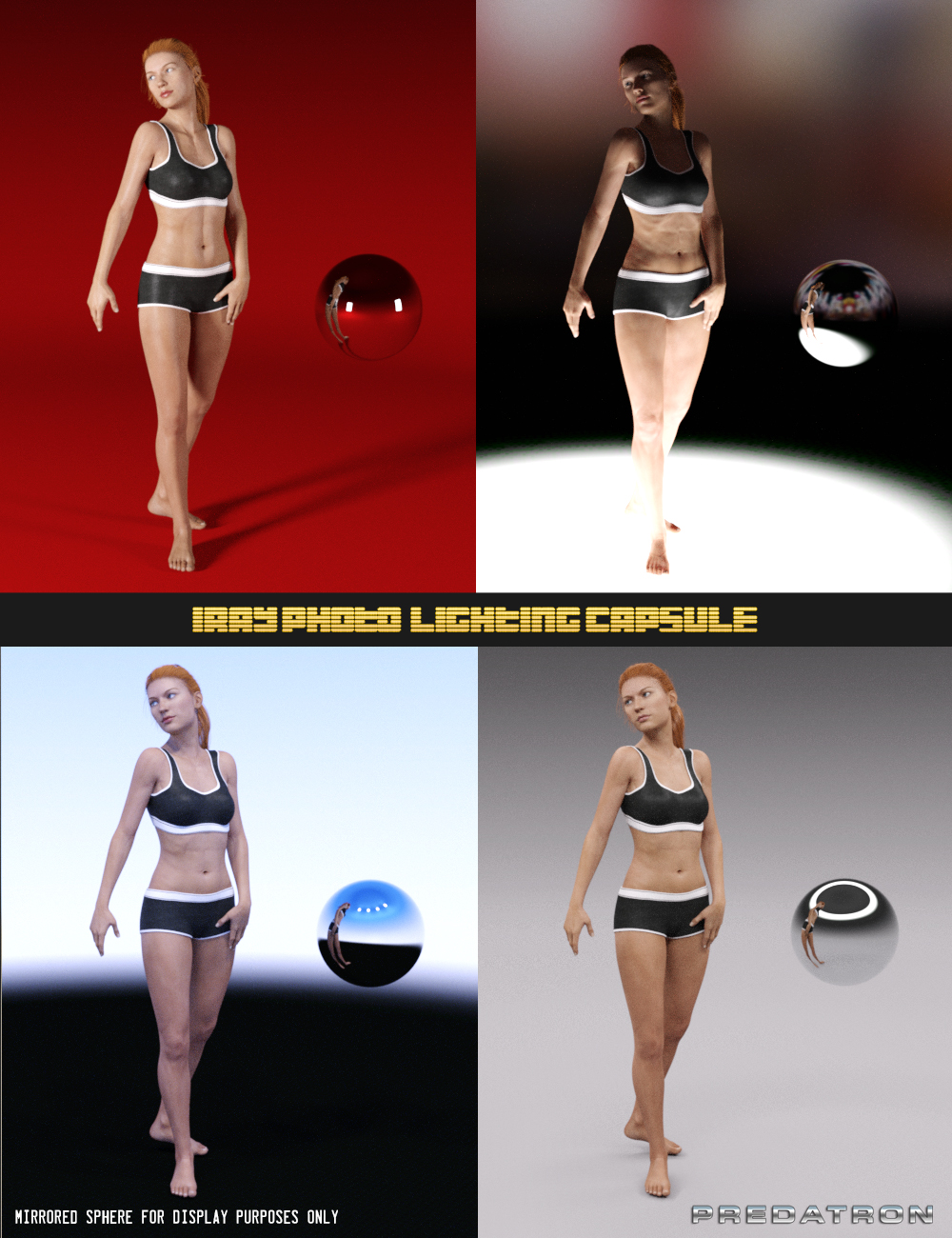 Iray Photo Lighting Capsule by: Predatron, 3D Models by Daz 3D
