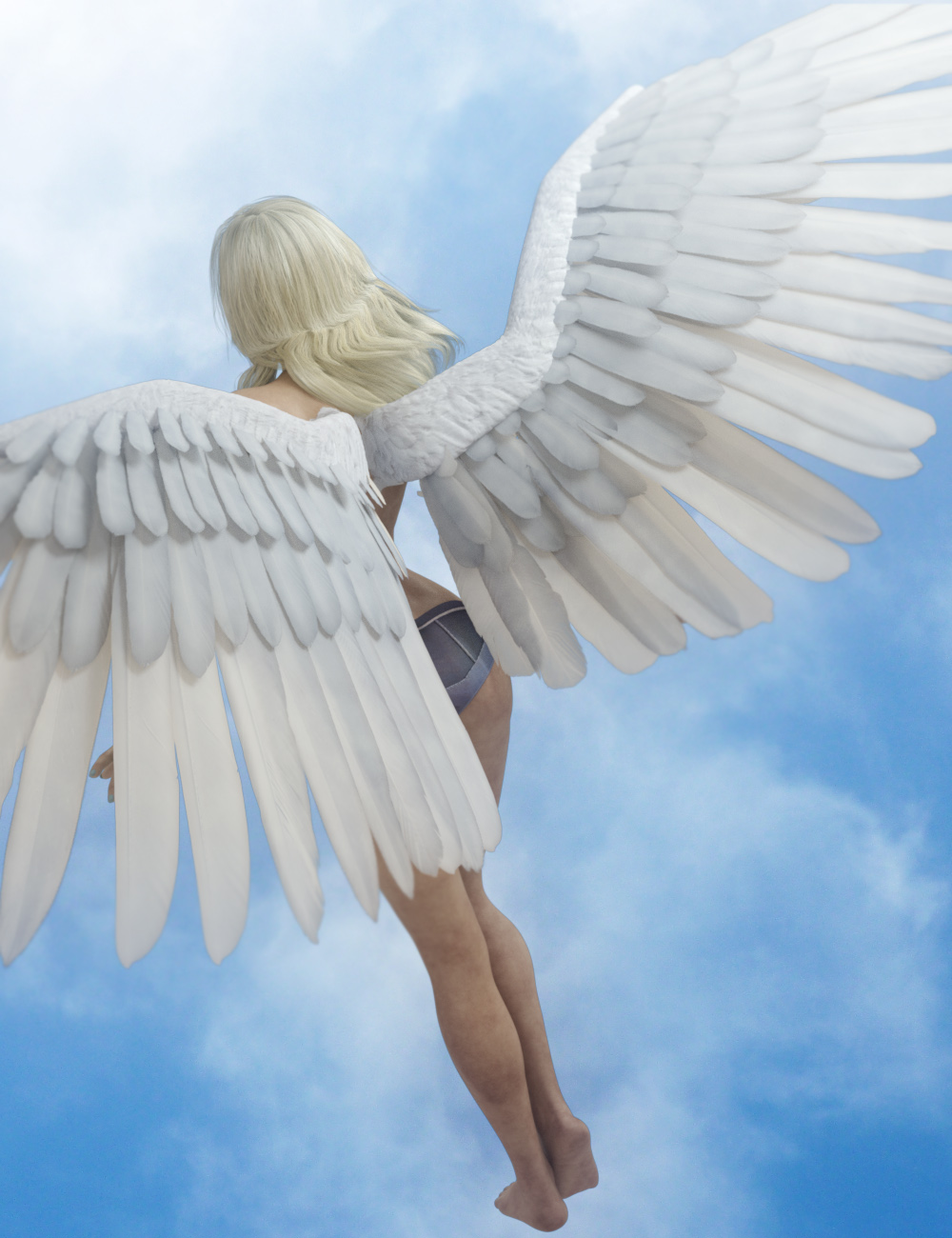 Seraphim Wings for Genesis 8 Female by: RawArt, 3D Models by Daz 3D