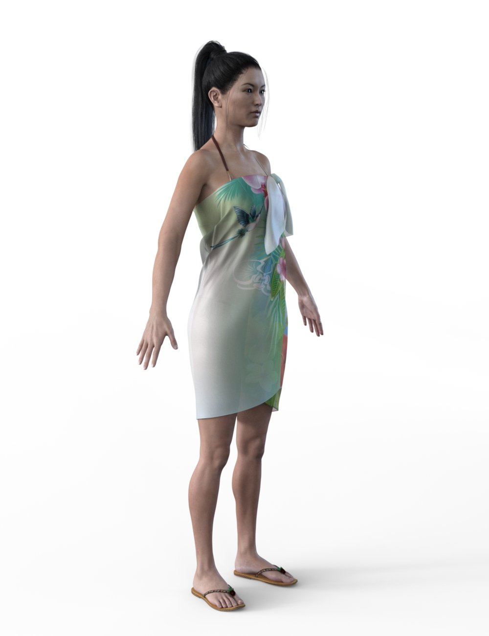 FBX- Base Female Corset Dress FBX- Base Female Corset Dress by: Paleo, 3D Models by Daz 3D
