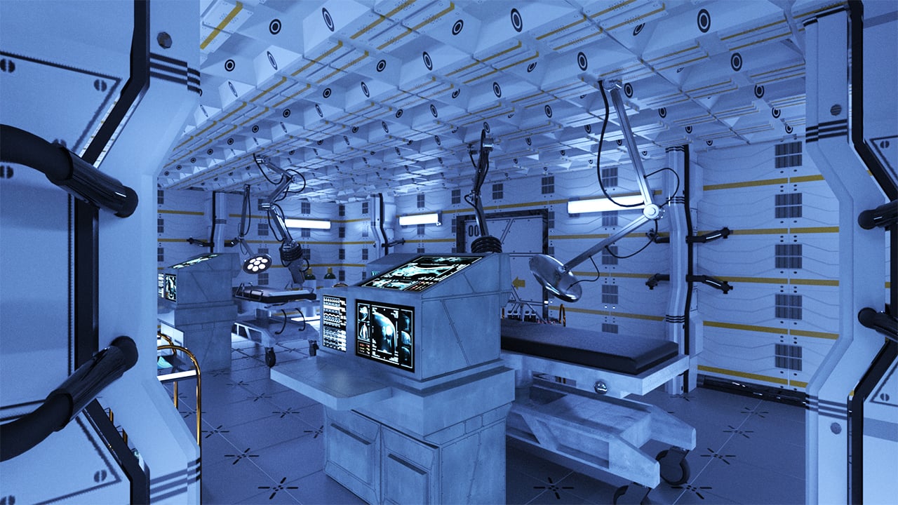 Futuristic Laboratory by: Tesla3dCorp, 3D Models by Daz 3D