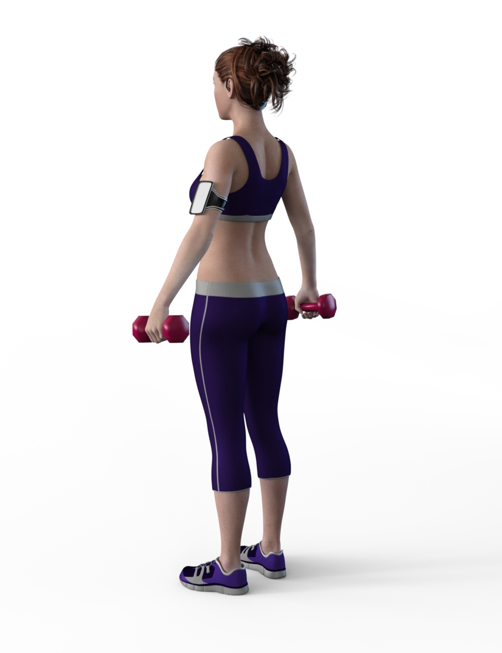 FBX- Lynsey Cardio Gear by: Paleo, 3D Models by Daz 3D