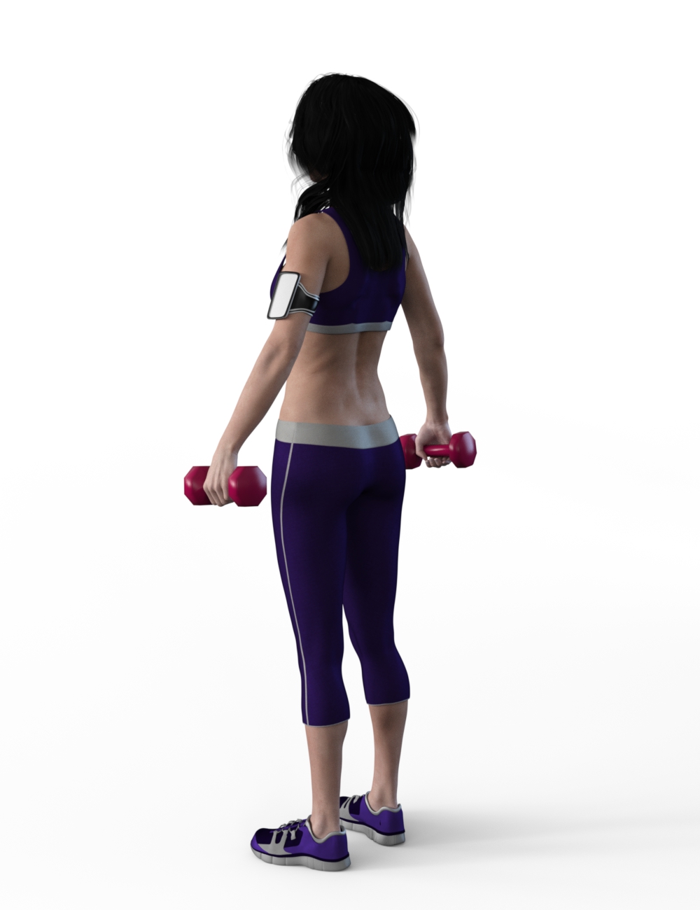 FBX- Mei Lin Cardio Gear by: Paleo, 3D Models by Daz 3D