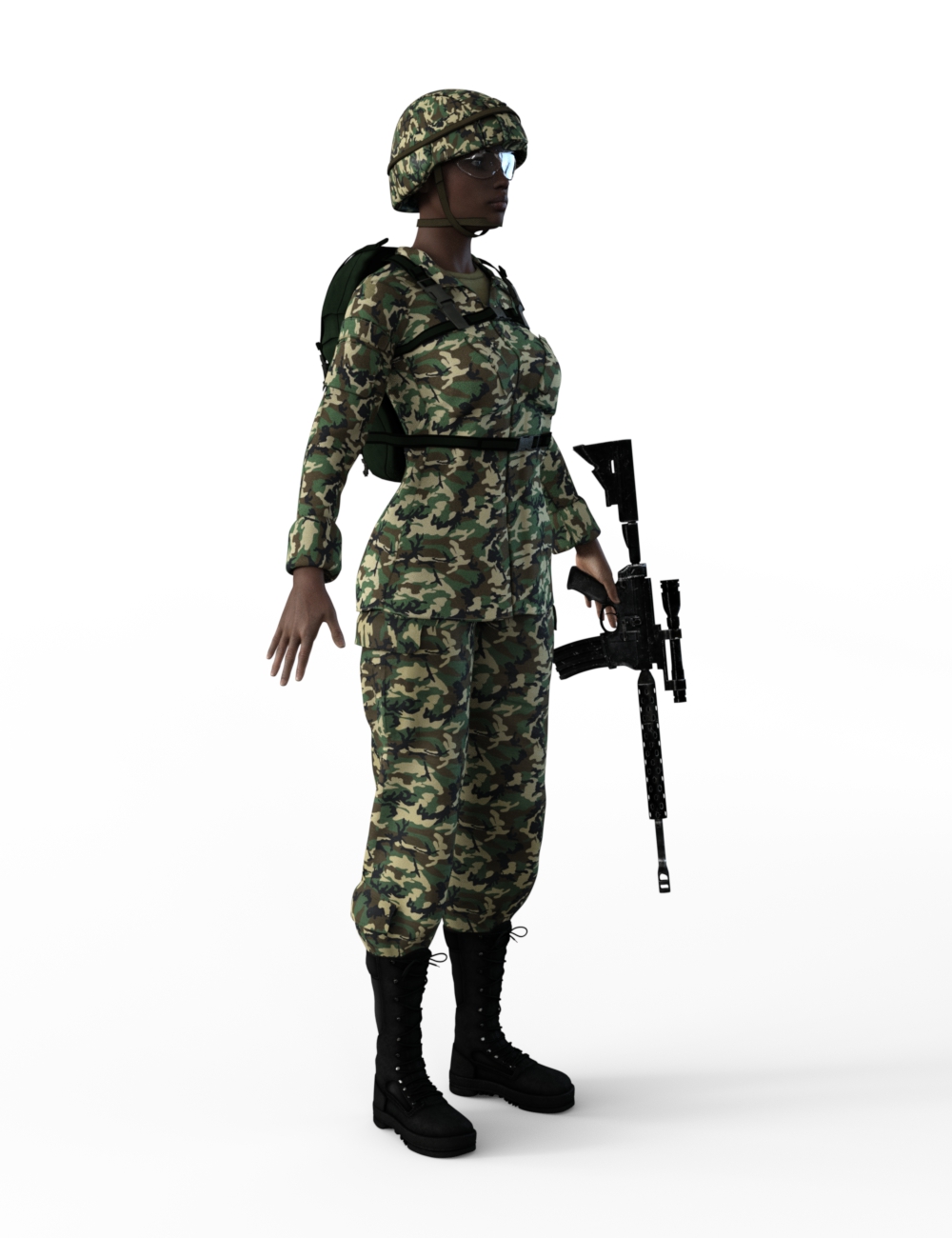 FBX- Mei Lin Army Uniform FBX- Mei Lin Army Uniform by: Paleo, 3D Models by Daz 3D