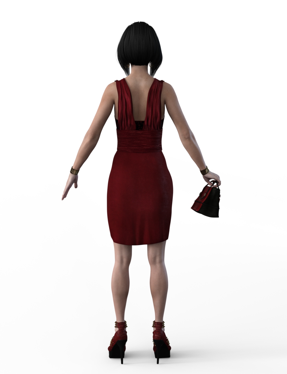 FBX- Mei Lin Fifth Avenue Outfit FBX- Mei Lin Fifth Avenue Outfit by: Paleo, 3D Models by Daz 3D