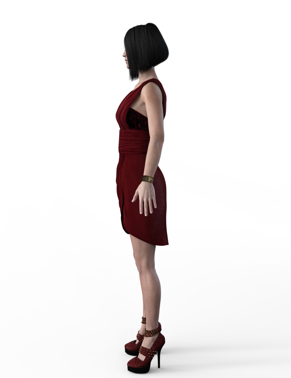 FBX- Mei Lin Fifth Avenue Outfit by: Paleo, 3D Models by Daz 3D