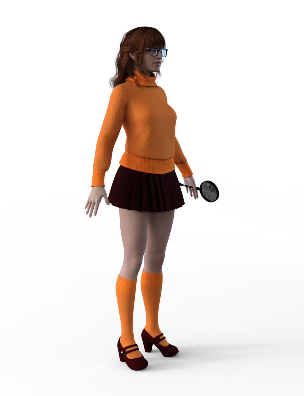 FBX- Base Female Mystery Solver Outfit by: Paleo, 3D Models by Daz 3D