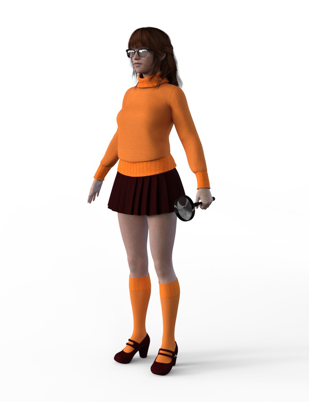 FBX- Base Female Mystery Solver Outfit by: Paleo, 3D Models by Daz 3D