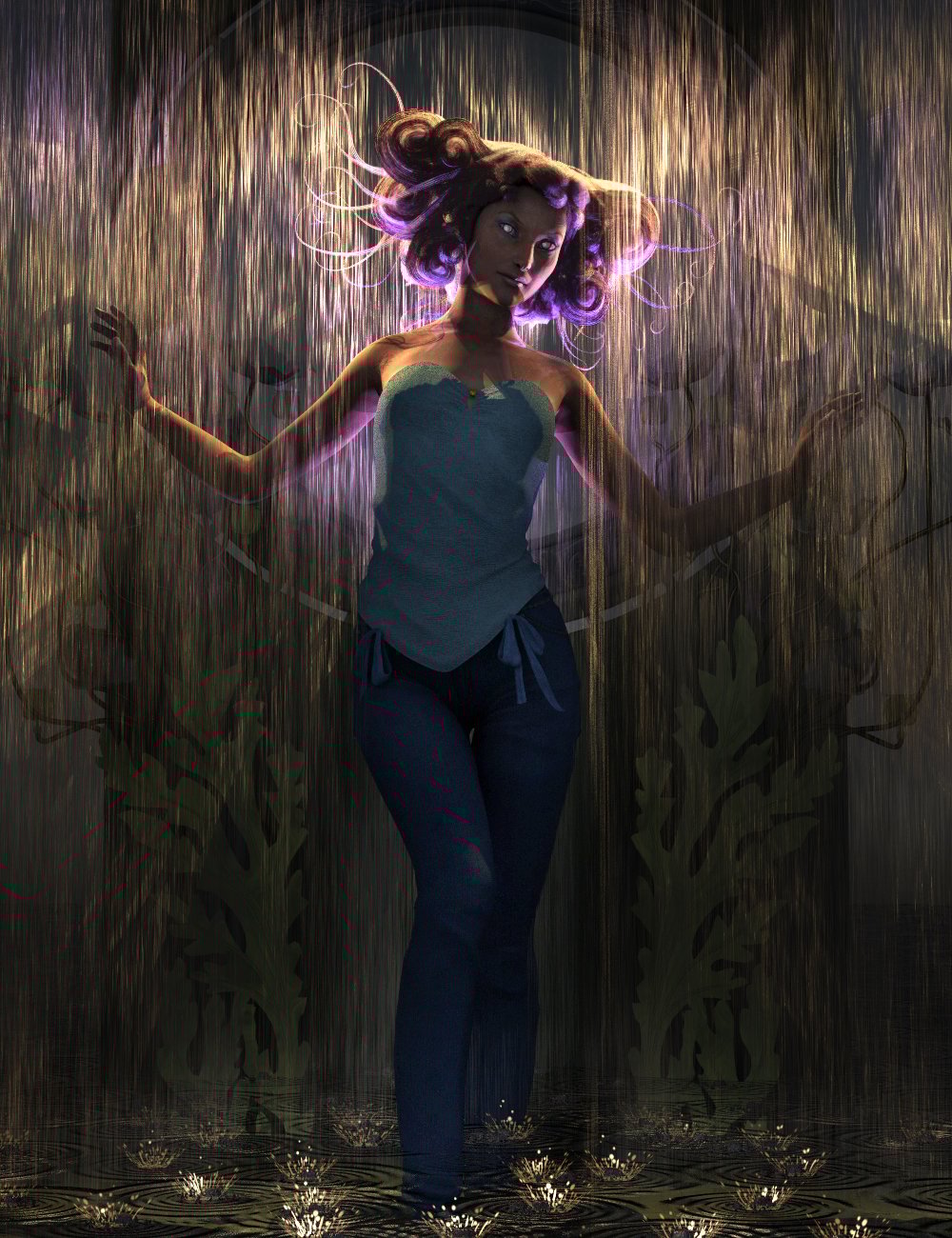 Heavy Rain for 3Delight and Iray Heavy Rain for 3Delight and Iray by: Marshian, 3D Models by Daz 3D