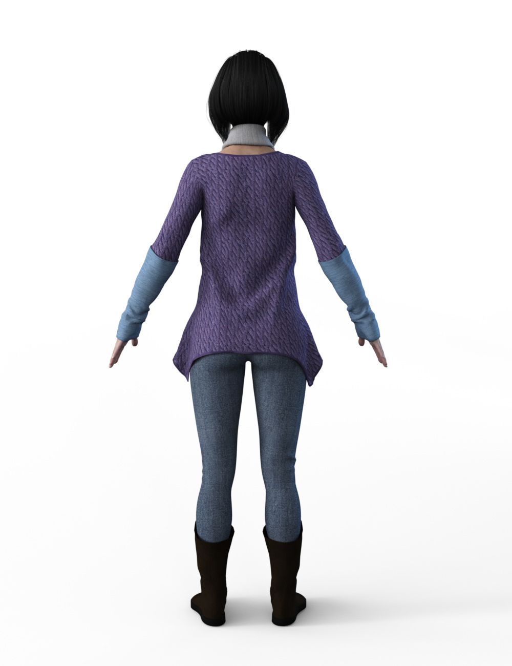 FBX- Base Female Vigilante Outfit FBX- Base Female Vigilante Outfit by: Paleo, 3D Models by Daz 3D