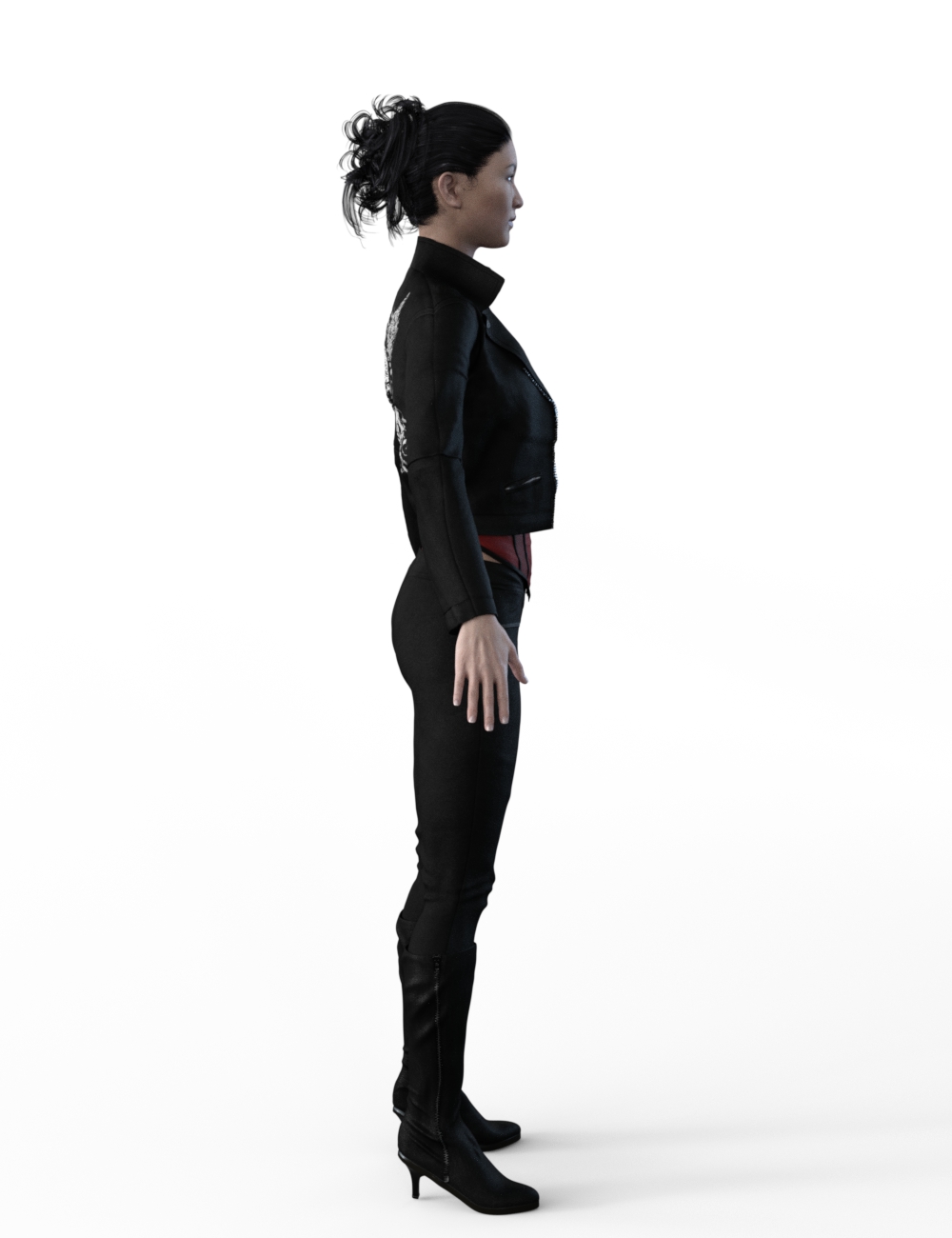 FBX- Mei Lin Vigilante Outfit by: Paleo, 3D Models by Daz 3D