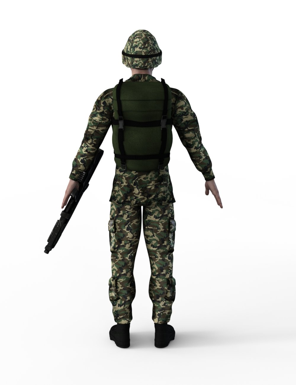 FBX- Lee Army Uniform by: Paleo, 3D Models by Daz 3D