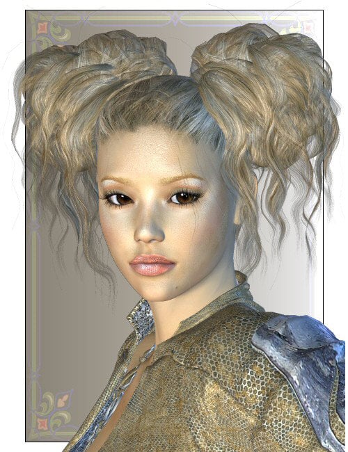 Petite Fleur Hair Petite Fleur Hair by: SWAMgoldtassel, 3D Models by Daz 3D