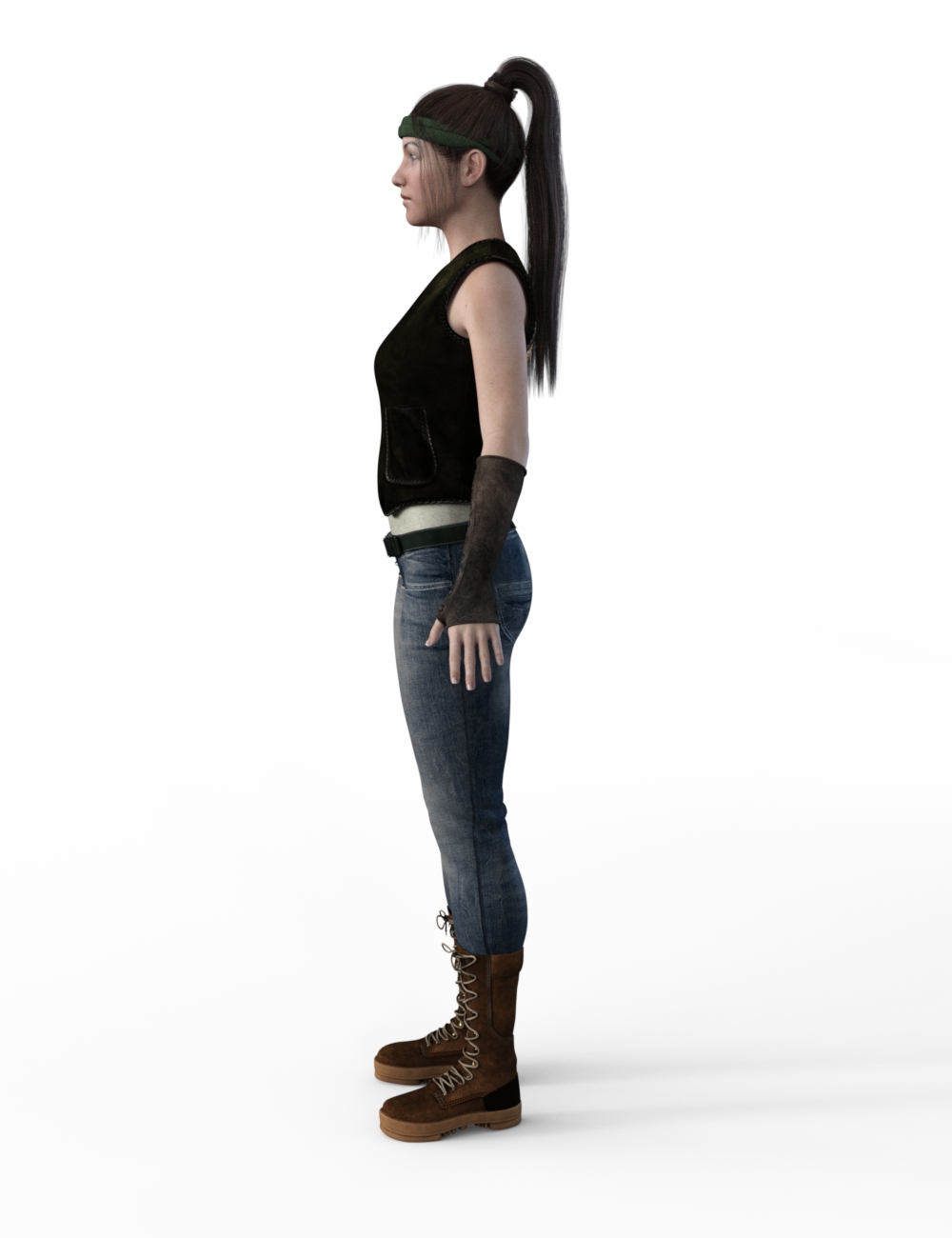 FBX- Base Female Wall Ranger FBX- Base Female Wall Ranger by: Paleo, 3D Models by Daz 3D