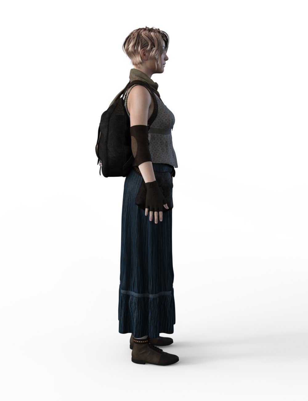 FBX- Base Female Vagabond FBX- Base Female Vagabond by: Paleo, 3D Models by Daz 3D