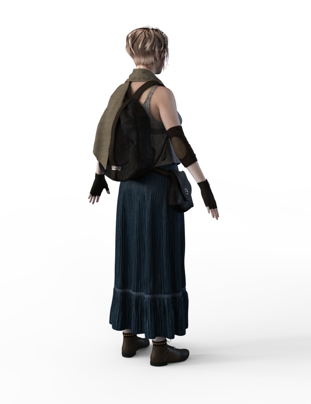 FBX- Base Female Vagabond FBX- Base Female Vagabond by: Paleo, 3D Models by Daz 3D